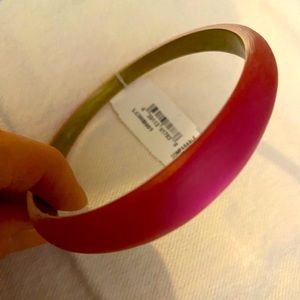 Alexis Bittar small bangle in magenta